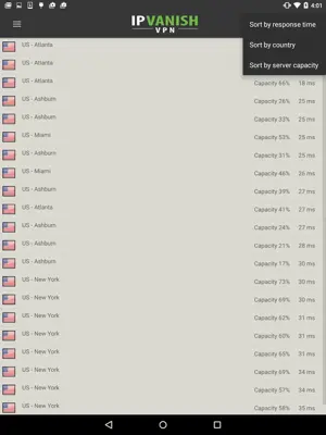 IPVanish - VPN android App screenshot 0