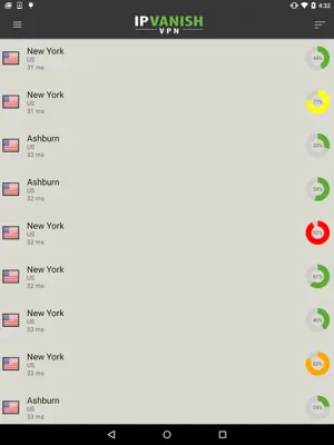 IPVanish - VPN android App screenshot 3