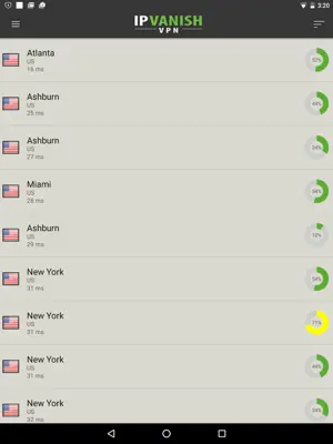 IPVanish - VPN android App screenshot 5